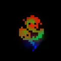 The shine pattern for Poison Cloud's enchantment icon.