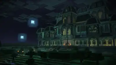 TheMansion.png: Infobox image for Spooky Mansion the location in Minecraft