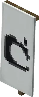 Thing banner pattern.png: Infobox image for Thing Banner Pattern the item in Minecraft