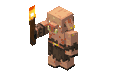 Adult Torch Piglin walking