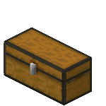 Trapped Large Chest.gif: Infobox image for Trapped Chest the block in Minecraft