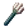 A trident as it appeared in Minecraft Earth