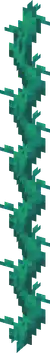 Twisting vine iso.png: Infobox image for Twisting Vines (feature) the structure in Minecraft
