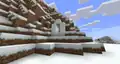Igloo generated inside a hill.