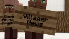 Villager News.png: Infobox image for Villager News the video in Minecraft