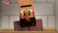Villager No. 5 at the start of Minecraft Live 2024.