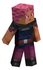 Violet.png: Infobox image for Violet the dungeons cosmetic in Minecraft
