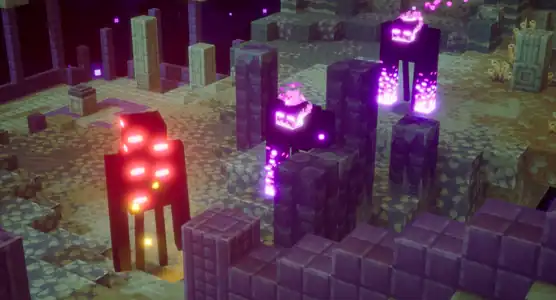 Watcher of the End in game UUU.png: Infobox image for Watcher of the End the dungeons entity in Minecraft