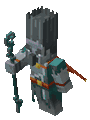 Wind Caller Idle.gif: Infobox image for Wind Caller the dungeons entity in Minecraft