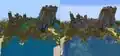 A comparison of the old Bedrock Edition and Java Edition biome colors for shattered savannas.