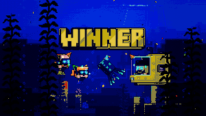 Animation of the glow squid winning in Mob Vote 2020