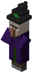 Witch BE.png: Infobox image for Witch the entity in Minecraft