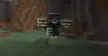 The "wither armor" that blocks arrows.
