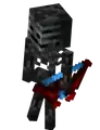 Wither Skeleton Archer.png: Infobox image for Wither Skeleton Archer the dungeons entity in Minecraft