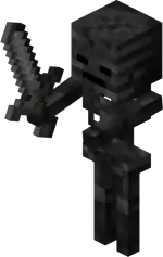 Wither Skeleton Targeting.png: Infobox image for Wither Skeleton the entity in Minecraft