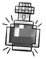 A potion as it appears in Dungeon Crawl!