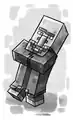 A villager as it appears in Last Block Standing!