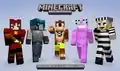 Several characters from Skin Pack 1, including characters from other franchises.