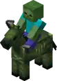 Zombie Horseman.png: Infobox image for Zombie Horse the entity in Minecraft