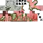 Zombie Pigman texture file before 1.14 texture change. "THX XAPHOBIA" is written on the unused section of the texture, as a credit by Notch to the skin's original creator.