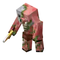 Zombified Piglin (Dungeons).png: Infobox image for Zombified Piglin the dungeons entity in Minecraft