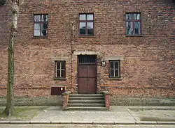 The medical experimentation block in Auschwitz I
