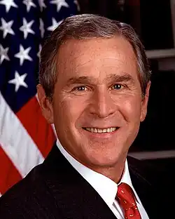 Official Portrait- President George Walker Bush, 43rd President of the United States, Republican - DPLA - 7482eac0e113bf03014d1686a3733f97.jpeg