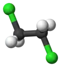 anti conformer of 1,2-dichloroethane (side view)