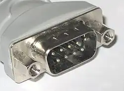 Male DE-9 Serial Connector