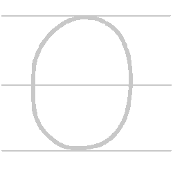 Upper-Case (Capital) letter O