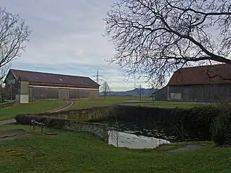 A fire pond in Germany.