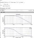 Bode plot (Frequency response)