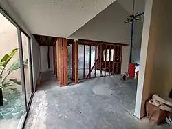 (The same, as seen from the living room)