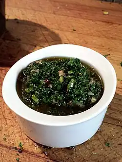 Chimichurri sauce