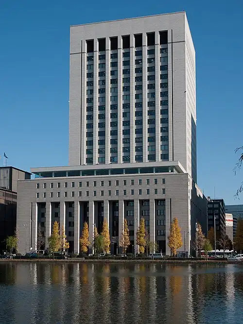 The building which housed the former ASCII cooperation headquarters.