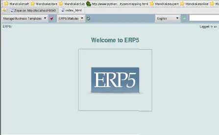 The ERP5 main page
