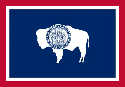 Wyoming State Flag.