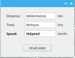 Speed Calculator Form