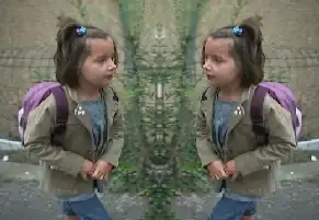 Horizontal mirror example