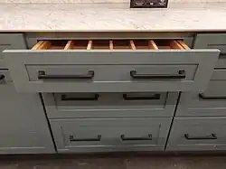 Framed cabinets with very large overlay