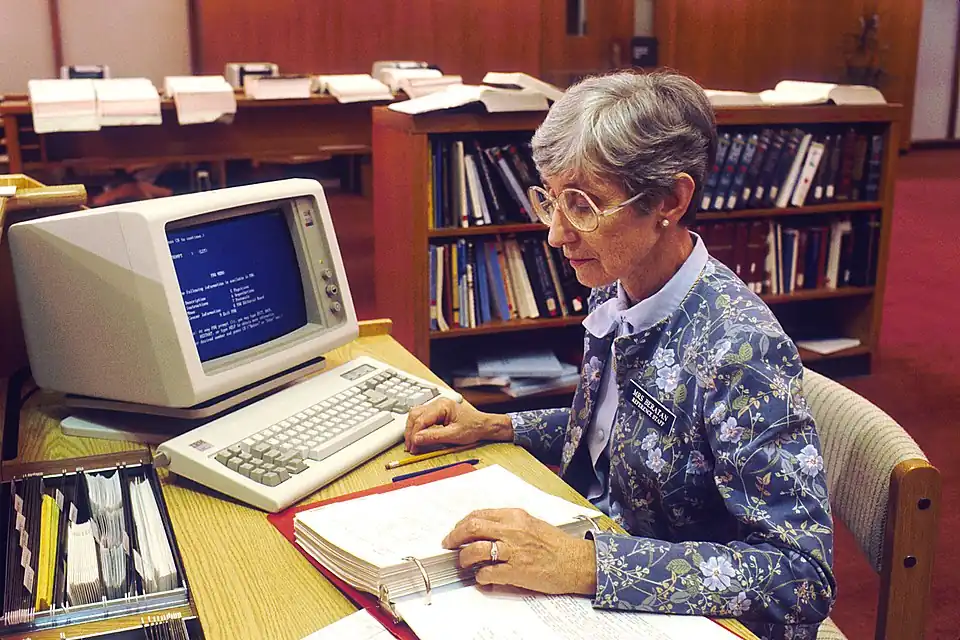 The introduction of computers in common offices revolutionized how people access information.