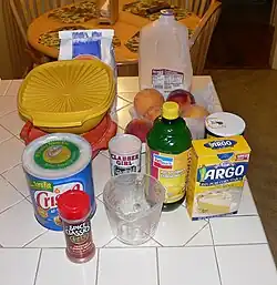 Assemble ingredients