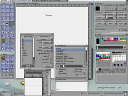Showing all Windows open in AmiFIG.