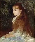 Lovely painting Irène Cahen d'Anvers Pierre-Auguste Renoir