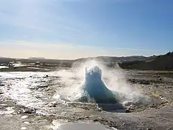 Strokkur geyser, Iceland