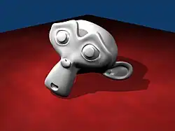 Render with the 2 textures so far