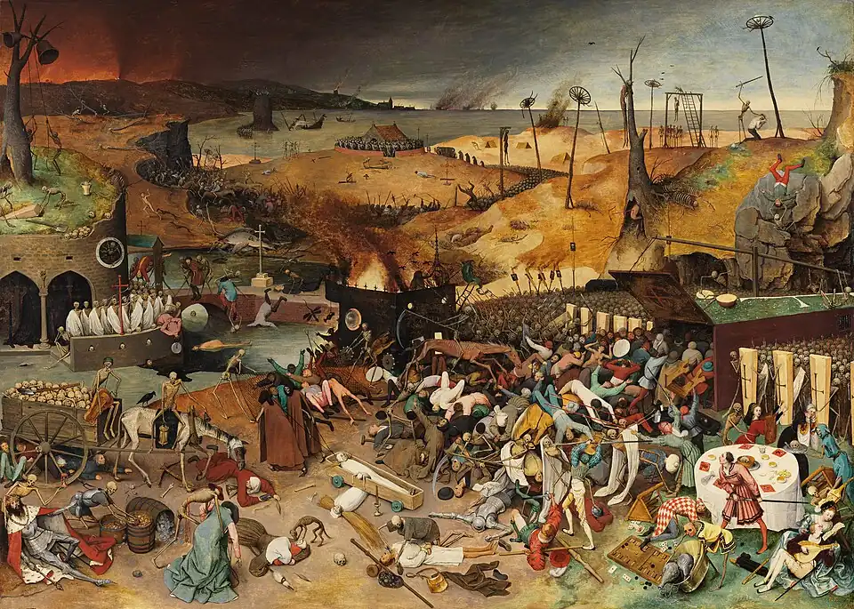 The Triumph of Death by Pieter Bruegel the Elder - 1562.