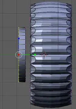 Shorten the hubcap width