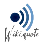 Wikiquote logo
