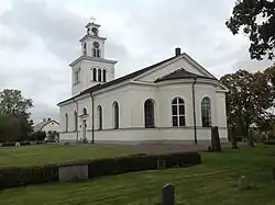 The new Å church, built in the 1840s[1]